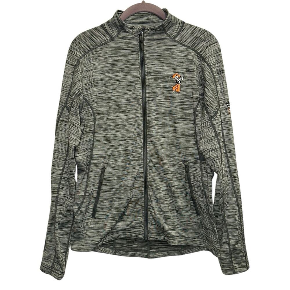 Levelwear Oklahoma State OSU Pistol Pete Golf Full Zip Jacket Medium